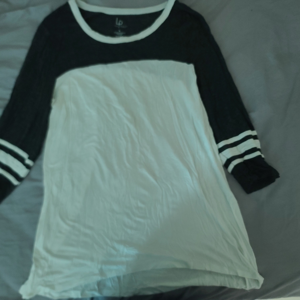 Black and White Women's Top